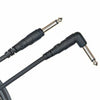 D'Addario Planet Waves - Classic Series Instrument Cable - 10 Ft -Right Angle Plug