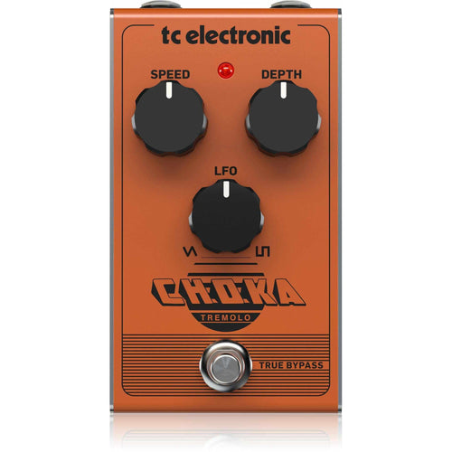 Electronic Choka Tremolo Pedal, TC Electronics, Haworth Music