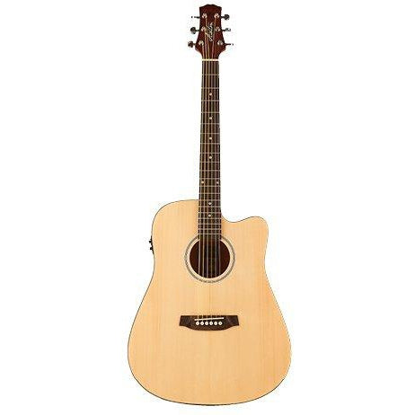 Ashton D20SCEQ NTM Solid Top Acoustic Guitar with EQ, Ashton, Haworth Music