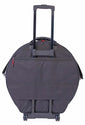 XTREME  22" cymbal bag with wheels and retractable pull along handle.