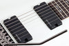 Schecter Demon-7 FR 7-string Electric Guitar in Vintage White, Schecter, Haworth Music