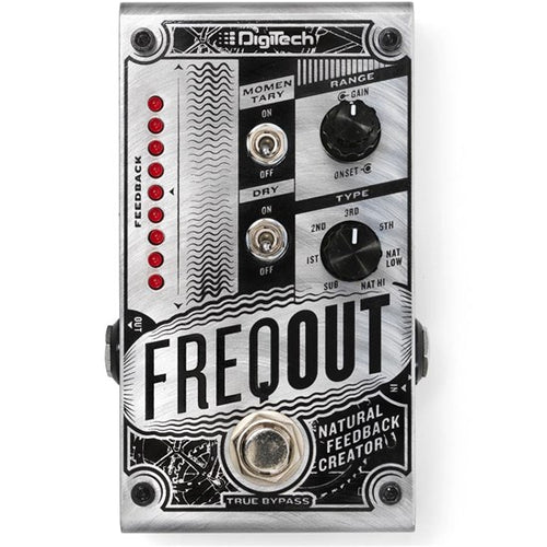 DigiTech FreqOut Natural Feedback Creator Effect Pedal