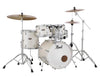 Pearl Decade Maple 5-pc. 20" Fusion kit w/hardware - White Satin Pearl