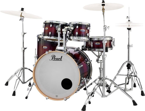 Pearl Decade Maple 5-pc. 22" Fusion Plus kit w/hardware - Gloss Deep Red Burst