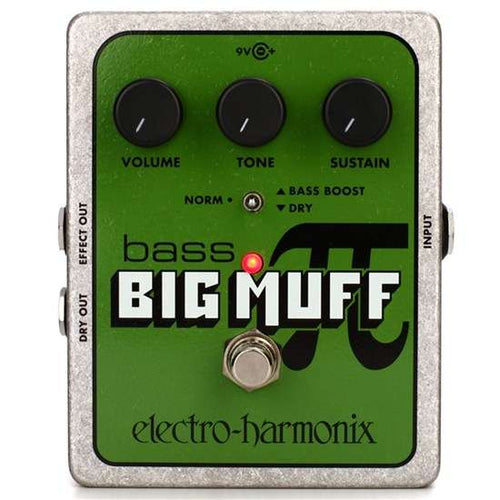 Electro-Harmonix Bass Big Muff Pi Distortion Sustainer Pedal