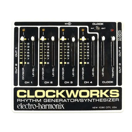 Electro-Harmonix Clockworks Rhythm Generator Synthesizer