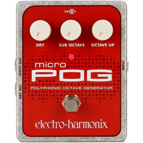 Electro-Harmonix Micro POG Polyphonic Octave Generator Pedal