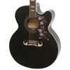 Epiphone J200SCE Acoustic Guitar w/ Cutaway & Pickup (Black)