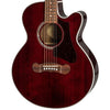 Epiphone J200SCE Acoustic Guitar w/ Cutaway & Pickup (Wine Red)