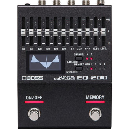 Boss EQ-200 Graphic EQ Pedal (Pre Order), Boss, Haworth Music