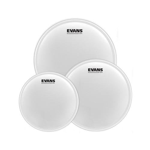 Evans UV1 Coated Tom Pack-Rock (10", 12", 16"), Evans, Haworth Music