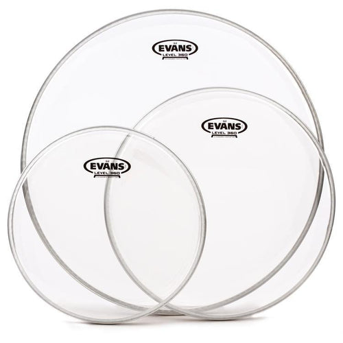 Evans G2 Tompack, Clear, Standard (12 inch, 13 inch, 16 inch), Evans, Haworth Music