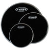 Evans Black Chrome Tompack, Rock (10 inch, 12 inch, 16 inch), Evans, Haworth Music