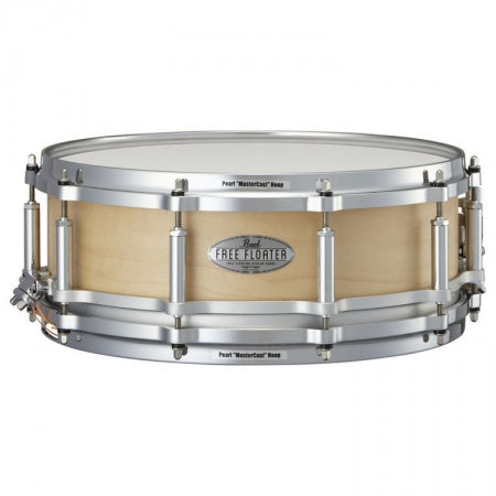 Pearl 14X5 Maple Free Floating Snare Drum - Natural Maple