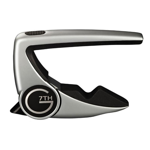 G7 Performance 2 Silver Guitar Capo, G7TH, Haworth Music