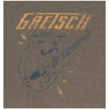 Gretsch Lightning Bolt T-Shirt - Large (Brown)