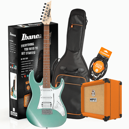 Ibanez RX40MGN Electric Guitar Pack with Orange Crush Amp & Accessories