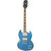 Epiphone SG Muse Radio Blue Metallic Electric Guitar, Haworth Guitars