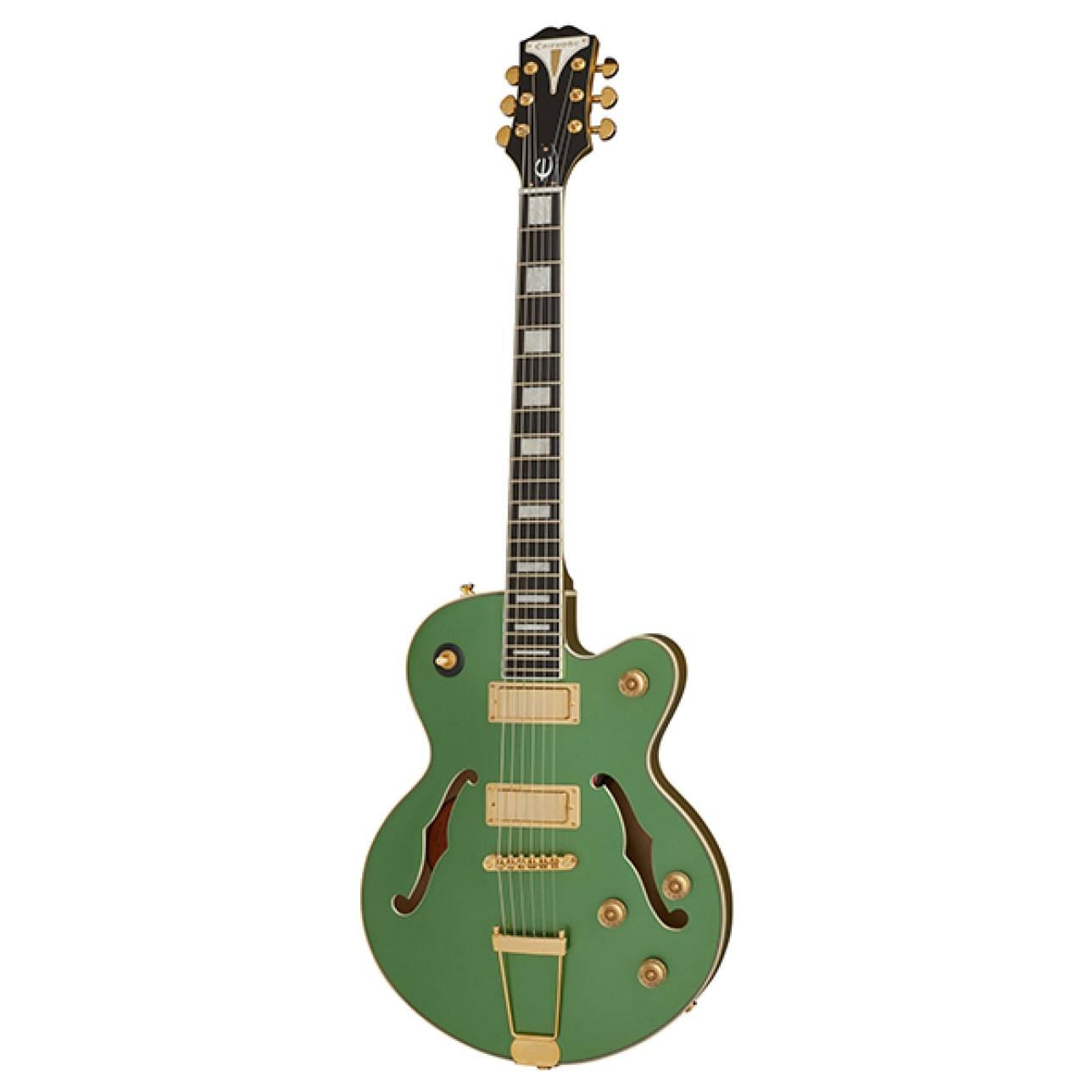 Epiphone Uptown Kat ES Emerald Green Metallic Electric Guitar