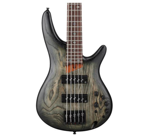 Ibanez SR605E BKT Electric 5-String Bass In Black Stained Burst