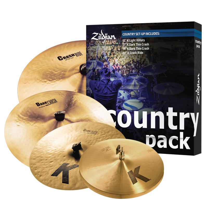 Zildjian K Country Music Cymbal Pack