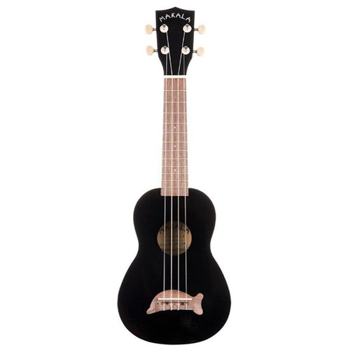 Kala Makala MK-SD/CBK Charcoal Black Soprano Dolphin Ukulele