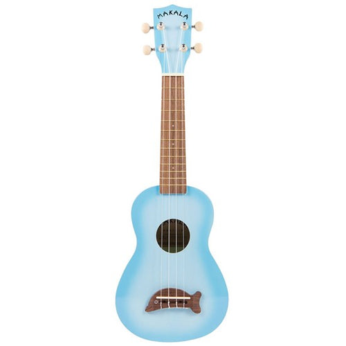 Kala Makala MK-SD/LBLBRST Light Blue Burst Soprano Dolphin Ukulele