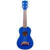 Kala Makala MK-SD/MBL Metallic Blue Soprano Dolphin Ukulele