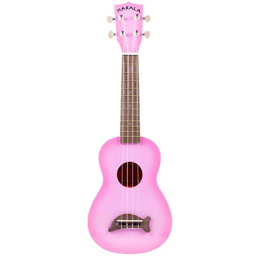 Kala Makala MK-SD/PKBRST Pink Burst Soprano Dolphin Ukulele