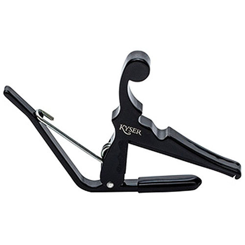 Kyser Quick-Change Banjo/Mandolin/Uke Capo in Black Finish, Kyser, Haworth Music