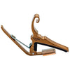Kyser Quick-Change Acoustic Guitar Capo in Gold Finish, Kyser, Haworth Music