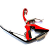 Kyser K-Lever Double Drop-D Guitar Capo in Red Finish, Kyser, Haworth Music
