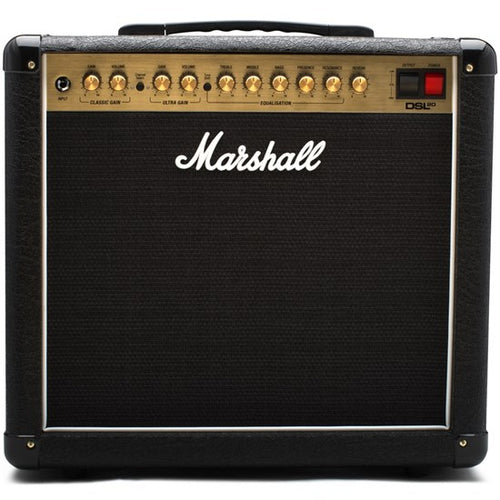 Marshall DSL20C Dual Super Lead 2-Channel 20w 1x12" Valve Guitar Combo Amp, Marshall, Haworth Music