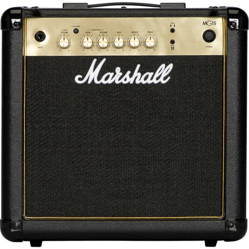 Marshall MG15G MG Gold Series 15W Guitar Amplifier Combo, Marshall, Haworth Music