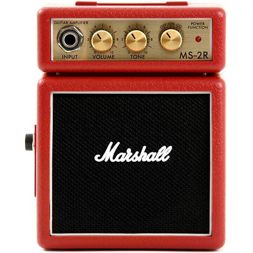 Marshall MS-2R Micro Stack (Red), Marshall, Haworth Music