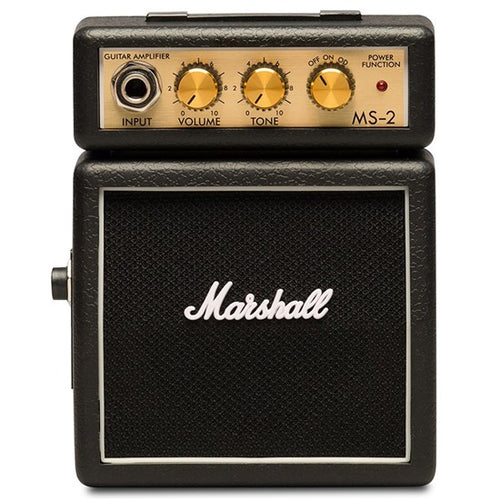 Marshall MS-2 Micro Stack (Black), Marshall, Haworth Music