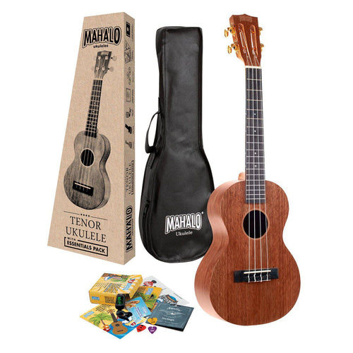 Mahalo Tenor Ukulele with Essentials Accessory Pack, Mahalo, Haworth Music