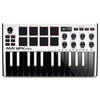 Akai MPK Mini MK3 White MIDI Keyboard & MPC Pad Controller 25 Key