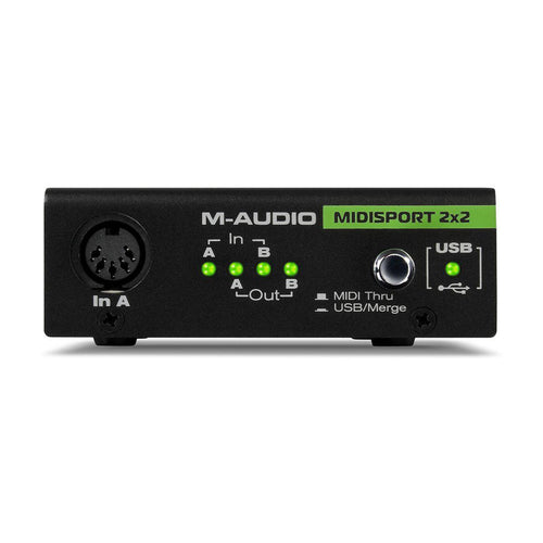 M-Audio MIDISport 2 in 2 Out USB MIDI Interface, M-Audio, Haworth Music