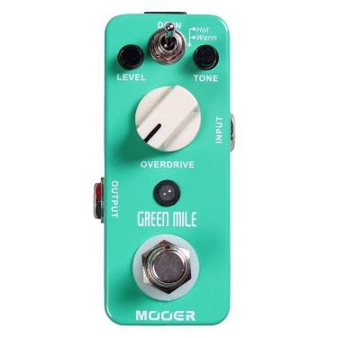 Mooer MEP-GM Green Mile Micro Overdrive, Mooer, Haworth Music