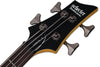 Schecter Omen-4 Electric Bass Guitar in Walnut Satin, Schecter, Haworth Music