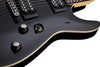 Schecter Omen-6 Electric Guitar in Gloss Black, Schecter, Haworth Music