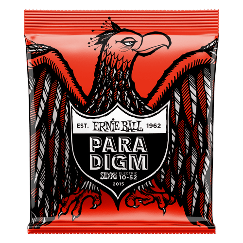 Ernie Ball Paradigm Skinny Top Heavy Bottom Slinky Electric Strings - (10-52)