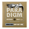 Ernie Ball Paradigm Medium Light 80/20 Bronze Acoustic Guitar Strings 12-54 Gauge, 3 Pack