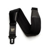Ernie Ball Wide Neoprene Polylock Comfort Guitar Strap, Black