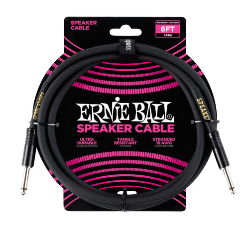 Ernie Ball Straight Speaker Cable 2 Meters