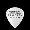 Ernie Ball 2.0 mm Mini Prodigy Picks 6 Pack, White