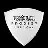 Ernie Ball 2.0 mm Shield Prodigy Picks 6 Pack, White