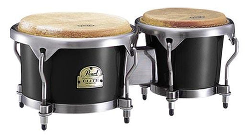 Pearl Elite Bongos - Fibreglass - Bistre Black Finish