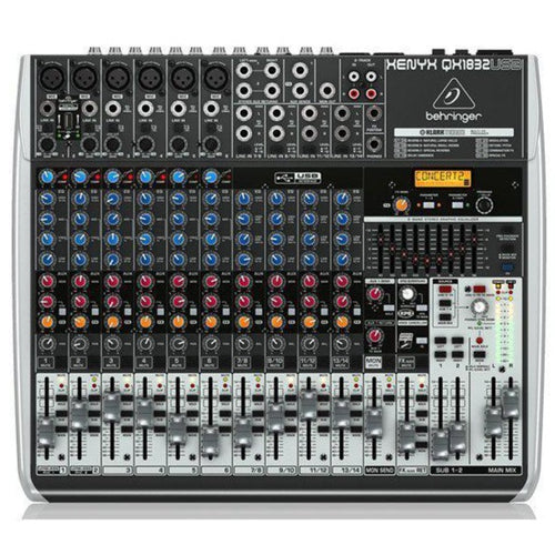 Behringer XENYX QX1832USB Mixer, Behringer, Haworth Music